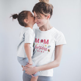 Ladybug Mamma i Birthday Girl T Shirt