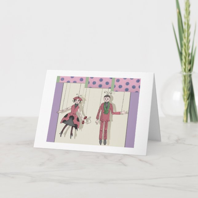 Ladybug Marionettes Kort (Framsida)