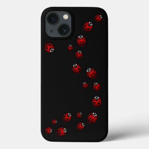Ladybug Mobile Fodral Dam Bird Smart Phone-väskor