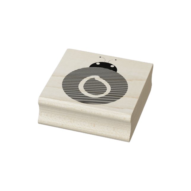 Ladybug Monogram Stämpel (Stämpel)