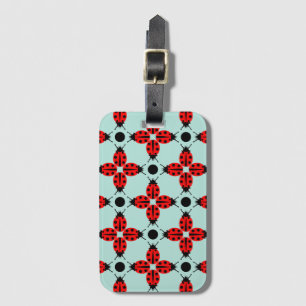 Ladybug Mönster Bagagebricka