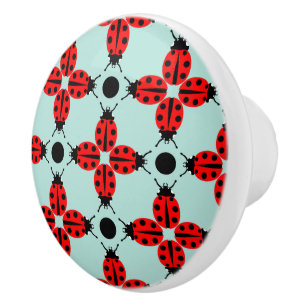 Ladybug Mönster Knopp