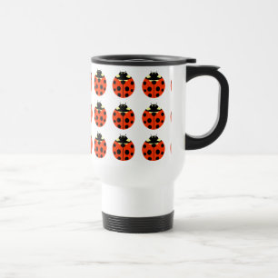 ladybug mönster resemugg