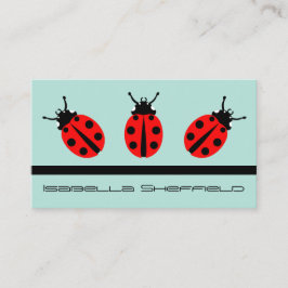 Ladybug Mönster Visitkort