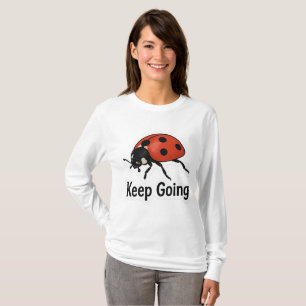 Ladybug Motivation Sticker T Shirt