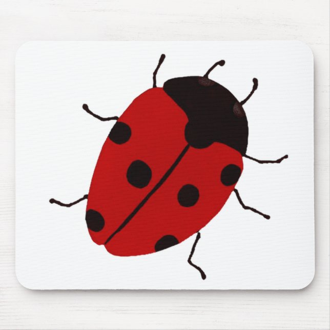 Ladybug Mousepad Musmatta (Framsidan)