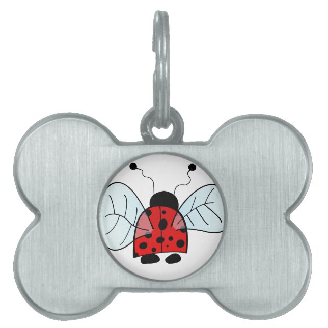 Ladybug Namnbricka Husdjur (Framsidan)