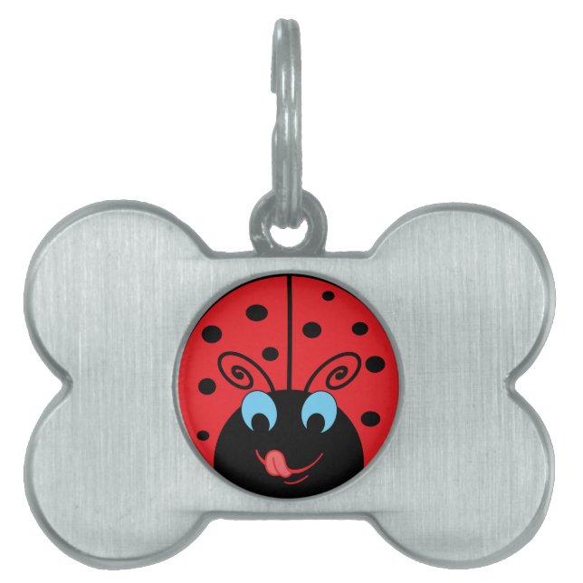 Ladybug Namnbricka Husdjur (Framsidan)