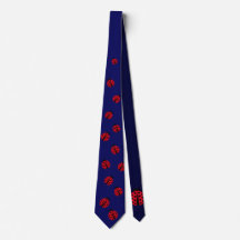 ladybug Neck Tie