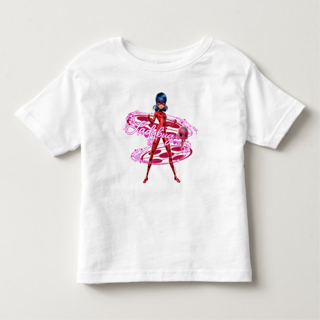 Ladybug och Tikki Grafik T Shirt (Framsida)