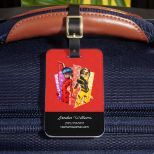 Ladybug och Vesperia Graphic Bagagebricka