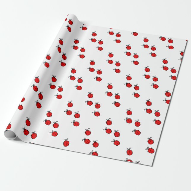 LadyBug Office Home Personalize Destiny Destiny's Presentpapper (Utrullad)