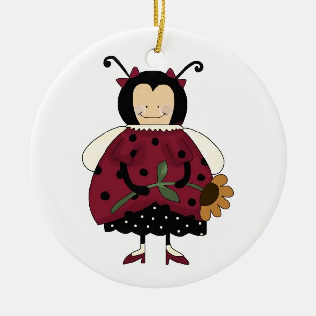 Ladybug ornament (Framsidan)