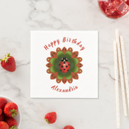 Ladybug Pappersservett
