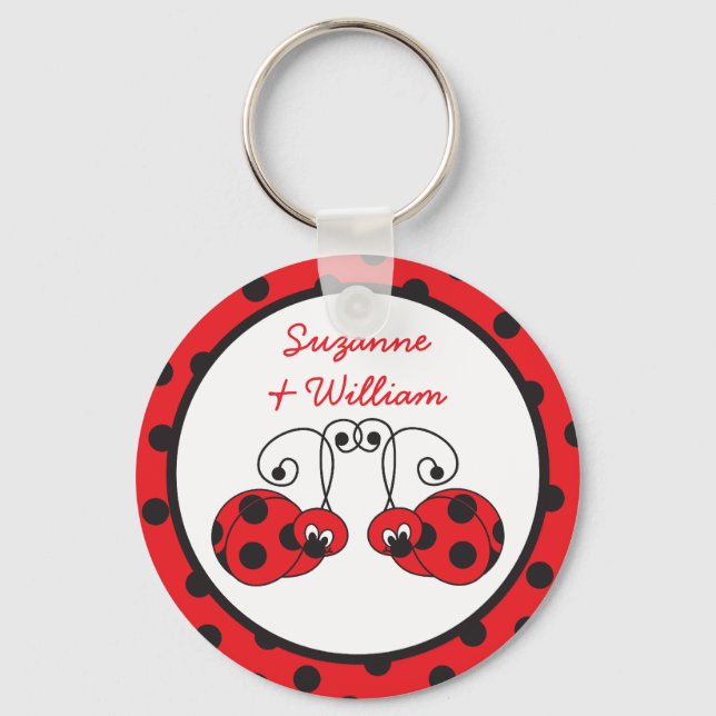 Ladybug par Keychain Nyckelring (Framsida)