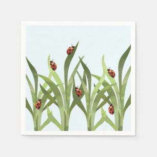Ladybug Party Napkins Party Decor Pappersservett