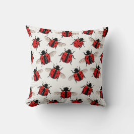 Ladybug Pattern Kudde