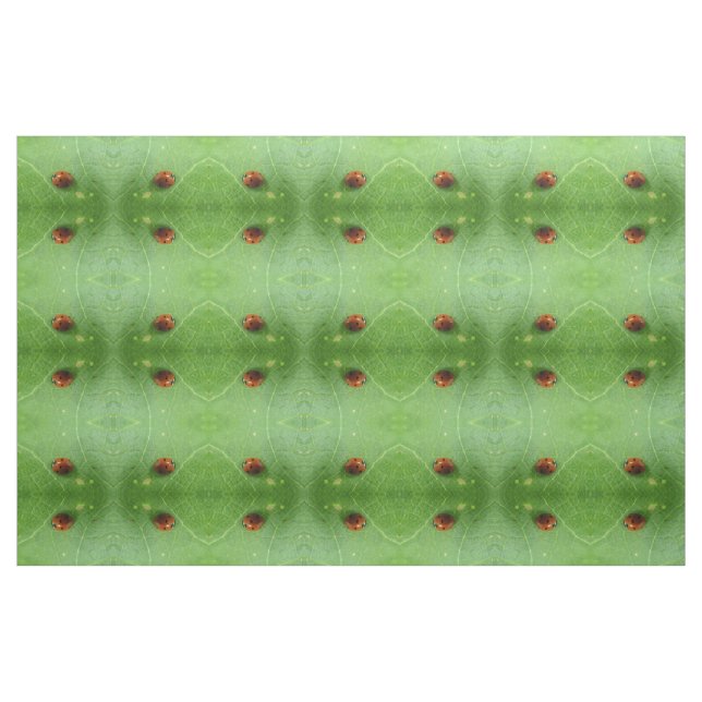 Ladybug Patterned Animal Craft Fabric Tyg (Fat Quarter)