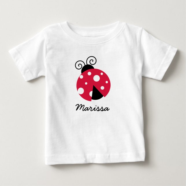 Ladybug Personlig Templates Tröja (Framsida)