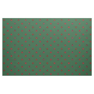 Ladybug Polka dots Fabric Tyg