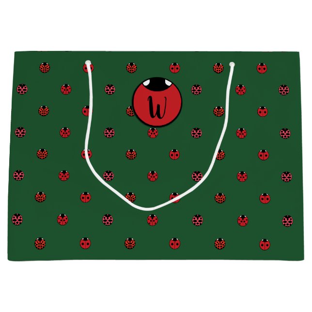Ladybug Polka dots Gift Bag (Framsidan)