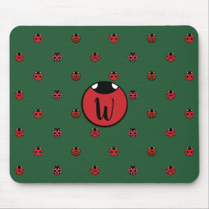 Ladybug Polka dots Mouse Pad Musmatta