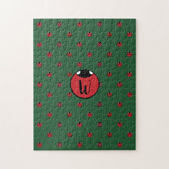 Ladybug Polka dots Puzzle Pussel (Vertikal)