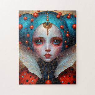 Ladybug Queen Cute Fantasy Art Pussel