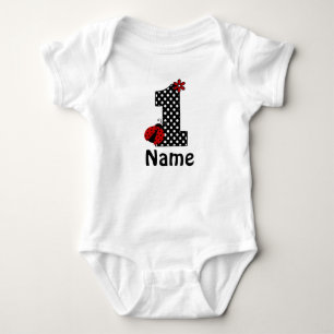Ladybug Red 1:a Birthday Shirt T-shirt
