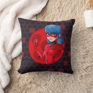 Ladybug Red Badge Kudde