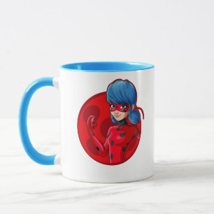 Ladybug Red Badge Mugg