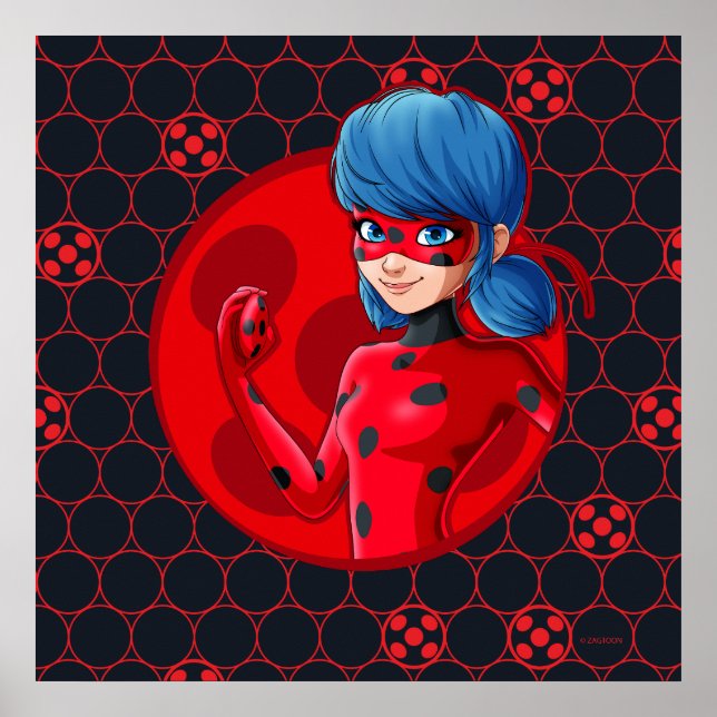 Ladybug Red Badge Poster (Framsidan)