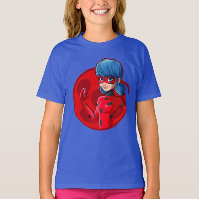 Ladybug Red Badge T Shirt (Framsida)