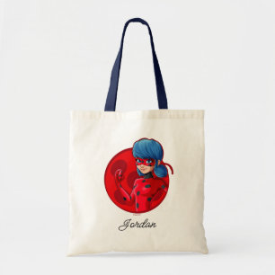 Ladybug Red Badge Tygkasse