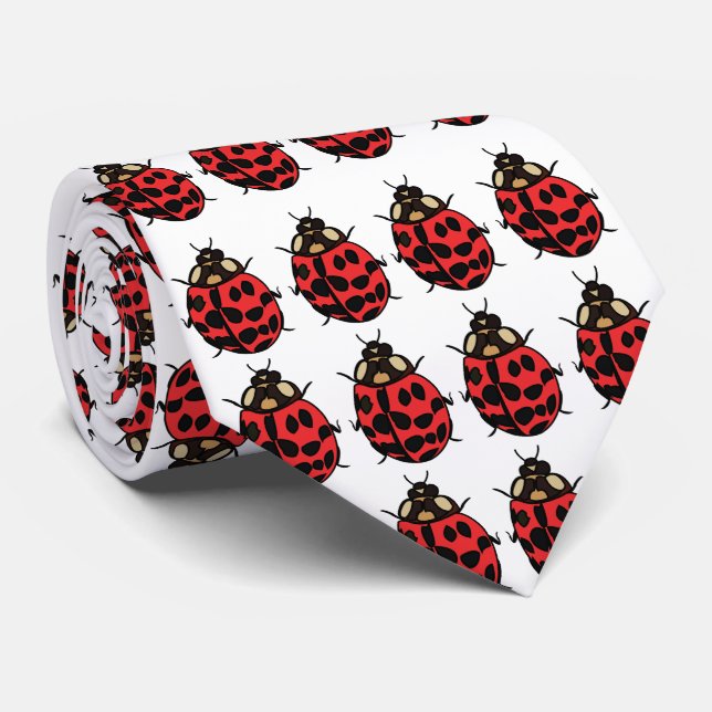 Ladybug Red Black Insekt Ladybug Slips (Rullad)
