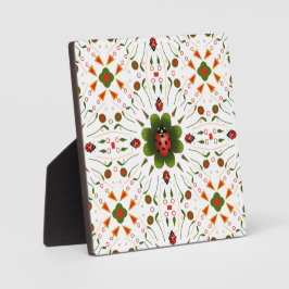 Ladybug Red, Grönt och vit design