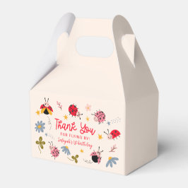 Ladybug Red Kryp Födelsedagsfest Presentaskar