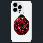 Ladybug Red Sparkles print<br><div class="desc">PLdesign red glitter sparkles Ladybird eller Ladybug (Coccinellidae). Anpassadets bakgrund färg. Foto av röda gnistor och inte glitter!</div>