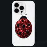 Ladybug Red Sparkles print<br><div class="desc">PLdesign red glitter sparkles Ladybird eller Ladybug (Coccinellidae). Anpassadets bakgrund färg. Foto av röda gnistor och inte glitter!</div>