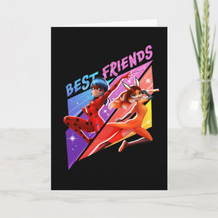 Ladybug & Rena Rouge Bästa vänner Kort