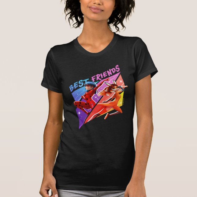Ladybug & Rena Rouge | Bästa vänner T Shirt (Framsida)