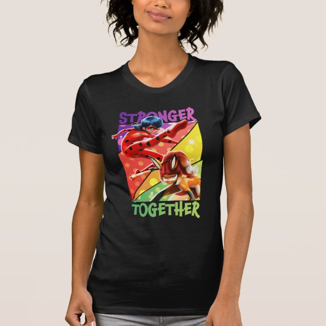 Ladybug & Rena Rouge | Starkare tillsammans T Shirt (Framsida)