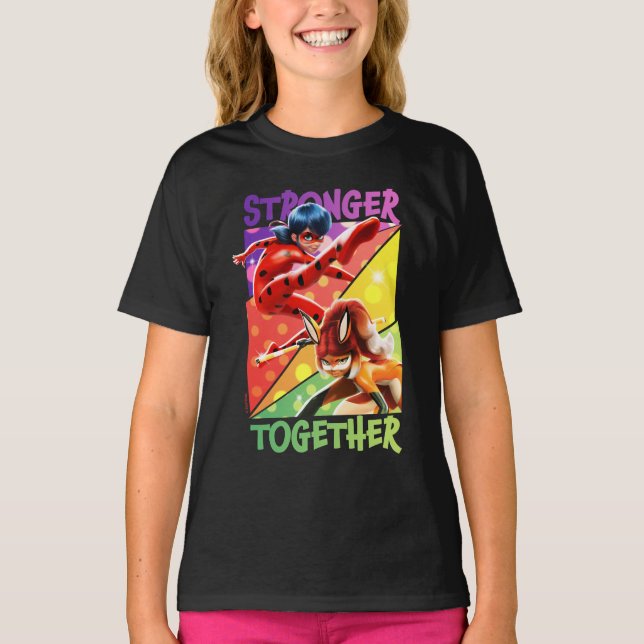 Ladybug & Rena Rouge | Starkare tillsammans T Shirt (Framsida)