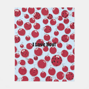 Ladybug Shindig Fleecefilt