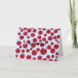 Ladybug Shindig Kort