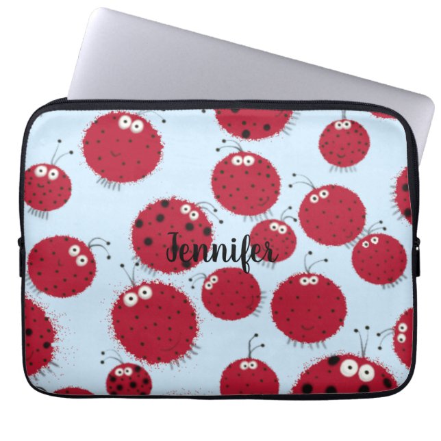 Ladybug Shindig Laptop Fodral (Framsidan)