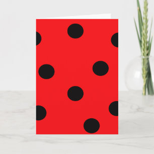 Ladybug-skrivarkort Kort