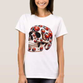 Ladybug Skull Harmony T Shirt