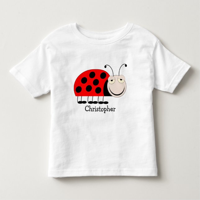 Ladybug Småbarn Tee Shirt (Framsida)