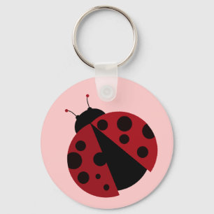 ladybug söt nyckelring